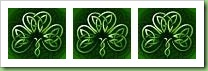 Tripple Celtic shamrock sm